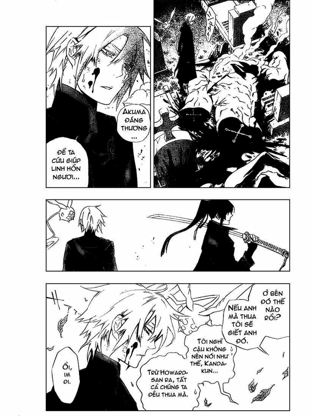 Truyện Tranh Quái Vật Sinh Ra Từ Linh Hồn Chết Chóc - D. Gray-Man trang 8