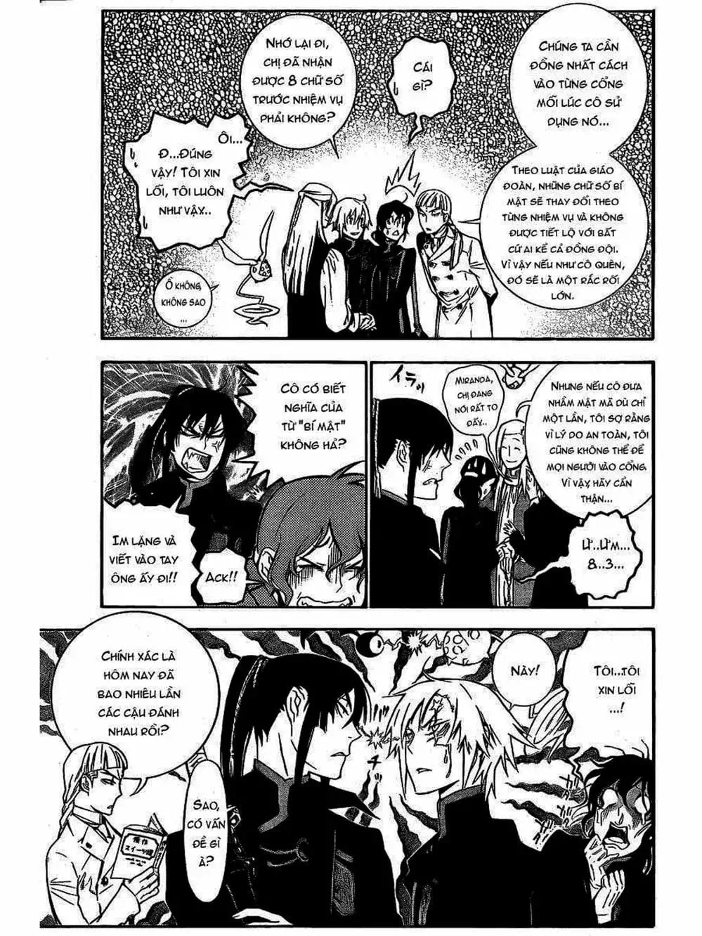Truyện Tranh Quái Vật Sinh Ra Từ Linh Hồn Chết Chóc - D. Gray-Man trang 8