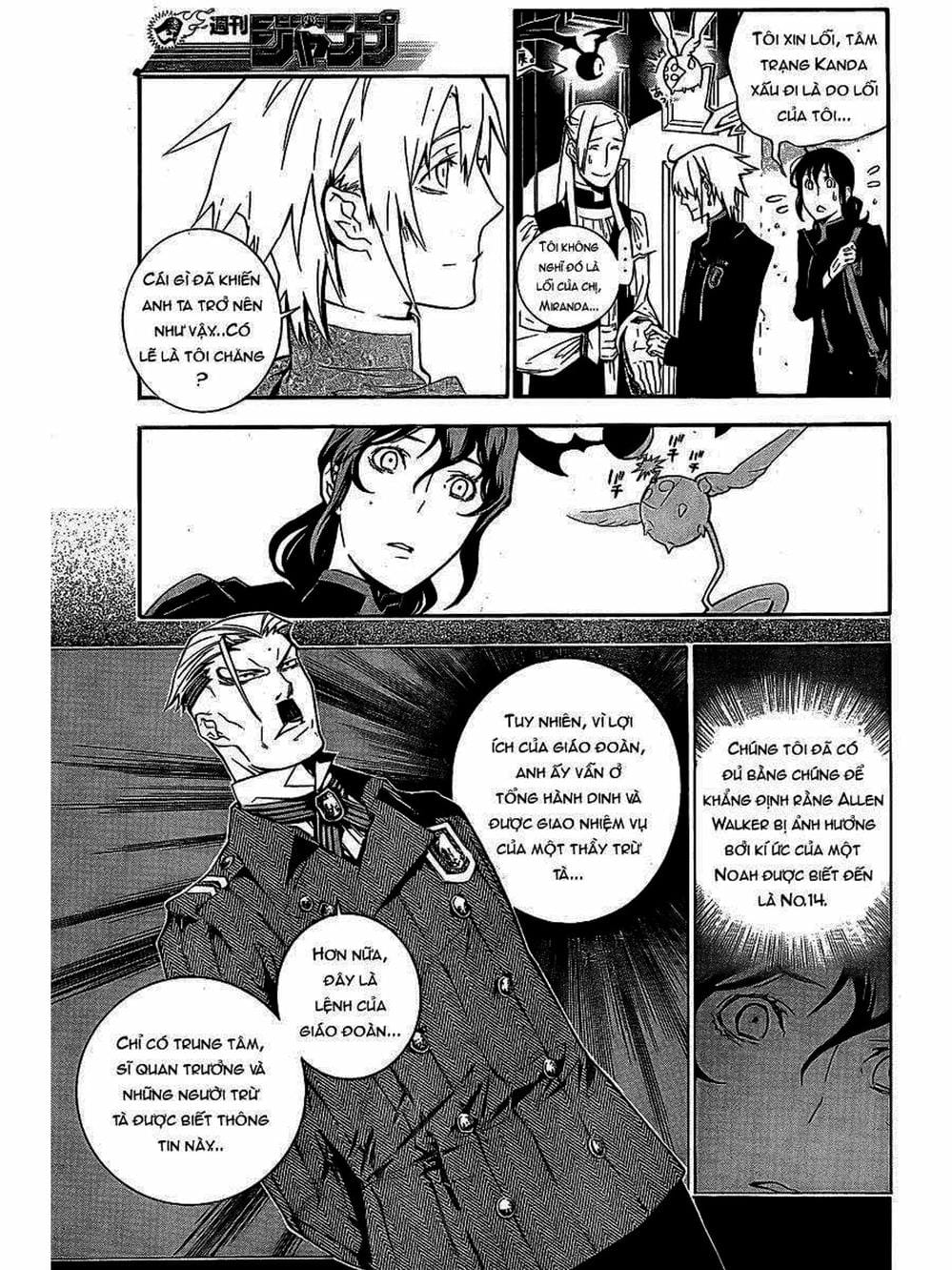 Truyện Tranh Quái Vật Sinh Ra Từ Linh Hồn Chết Chóc - D. Gray-Man trang 8