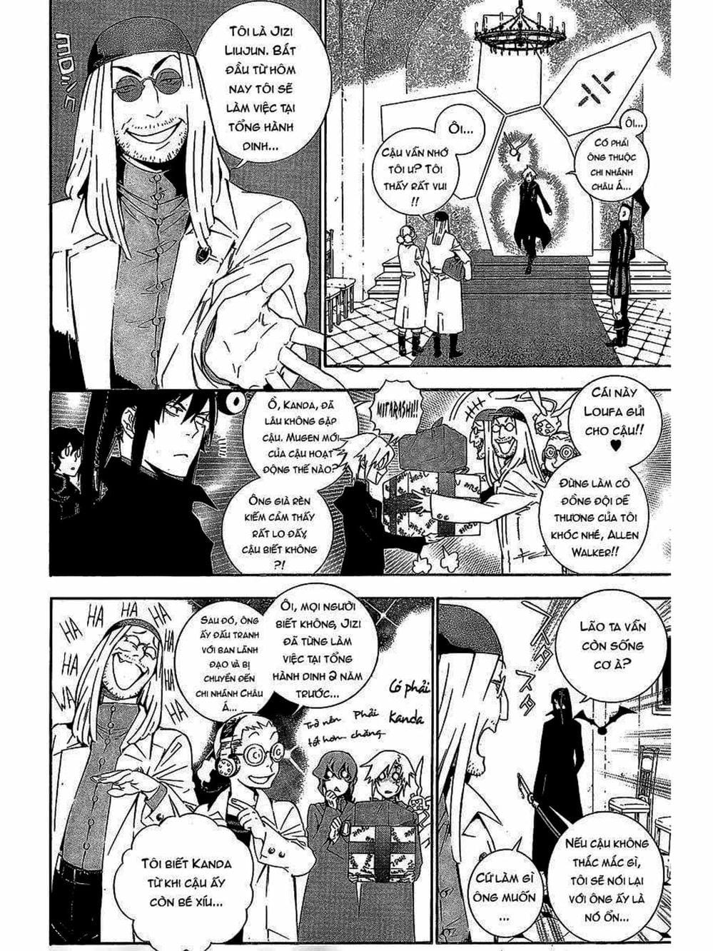 Truyện Tranh Quái Vật Sinh Ra Từ Linh Hồn Chết Chóc - D. Gray-Man trang 8