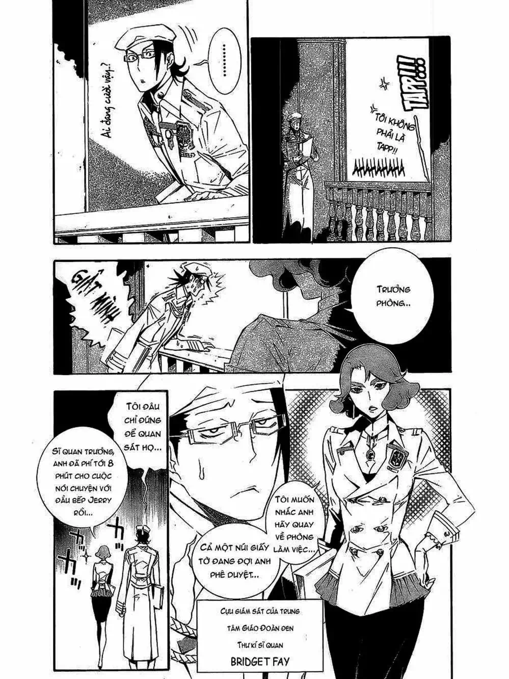 Truyện Tranh Quái Vật Sinh Ra Từ Linh Hồn Chết Chóc - D. Gray-Man trang 8