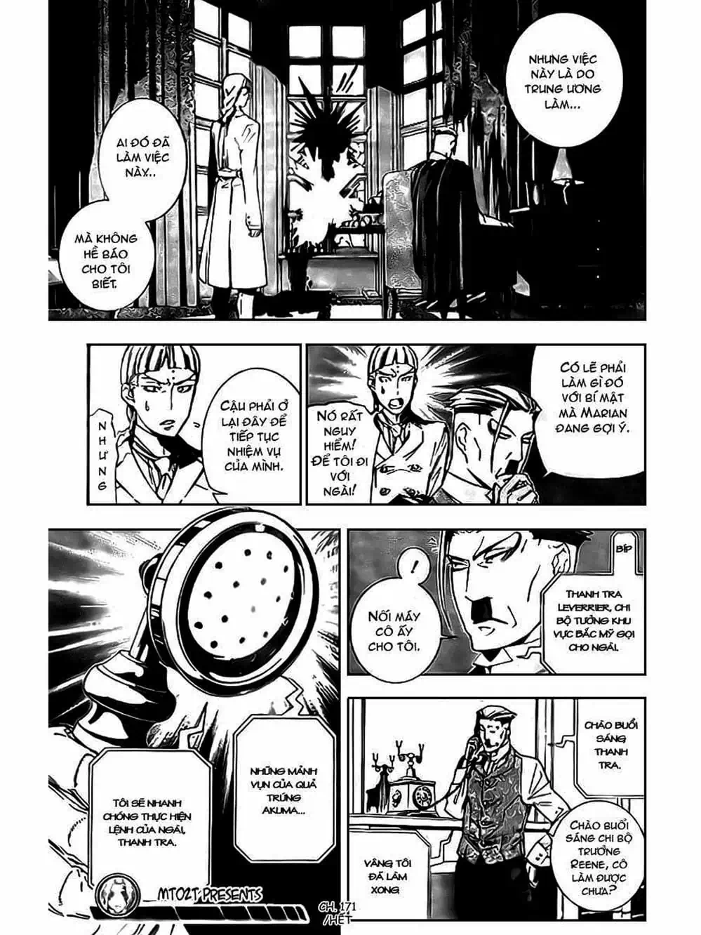 Truyện Tranh Quái Vật Sinh Ra Từ Linh Hồn Chết Chóc - D. Gray-Man trang 8