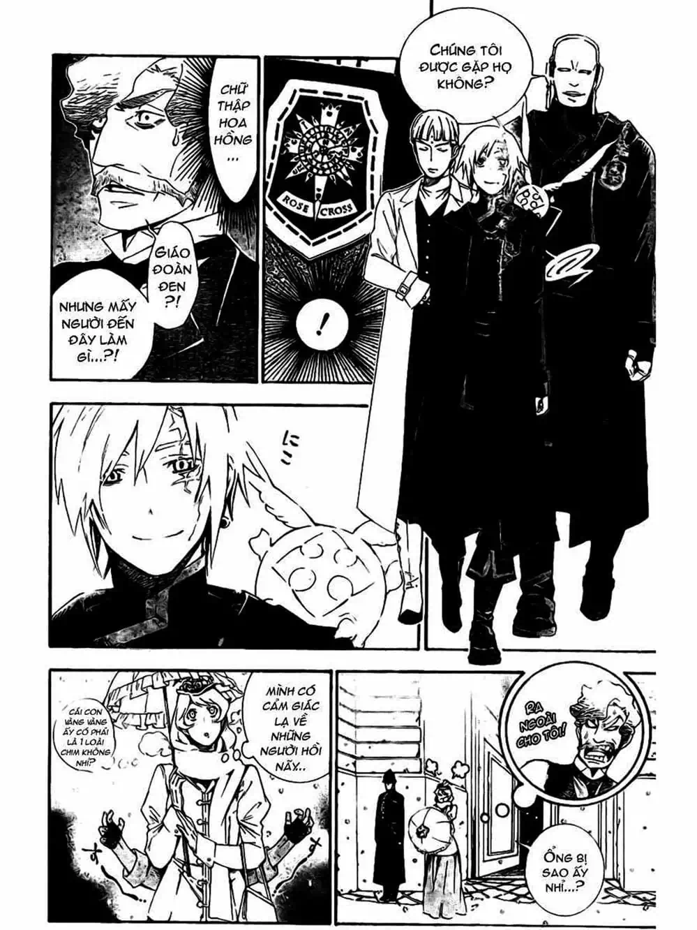 Truyện Tranh Quái Vật Sinh Ra Từ Linh Hồn Chết Chóc - D. Gray-Man trang 8