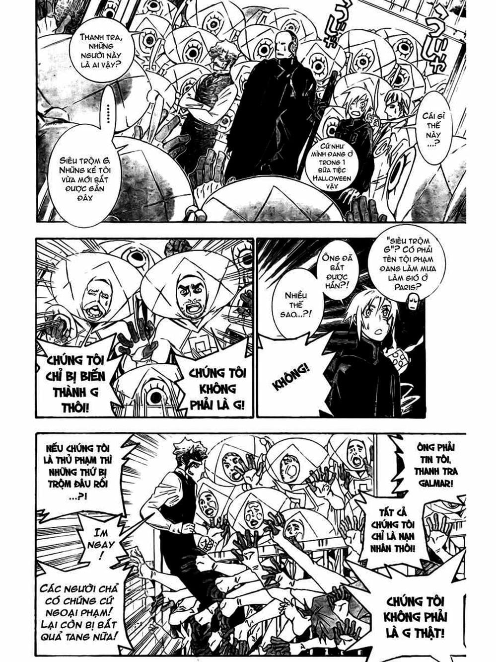 Truyện Tranh Quái Vật Sinh Ra Từ Linh Hồn Chết Chóc - D. Gray-Man trang 8