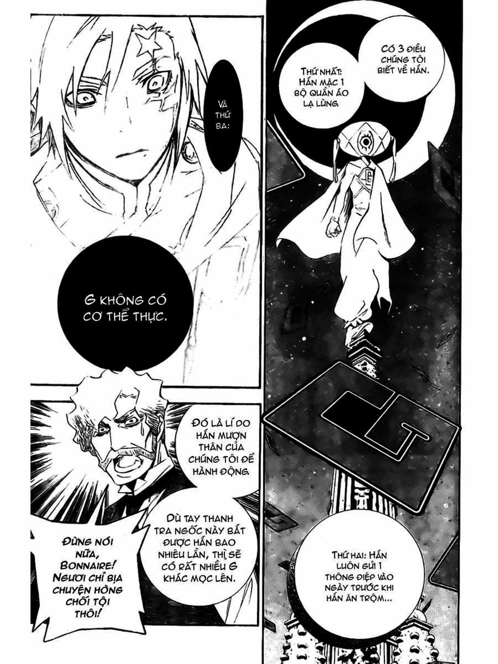 Truyện Tranh Quái Vật Sinh Ra Từ Linh Hồn Chết Chóc - D. Gray-Man trang 8