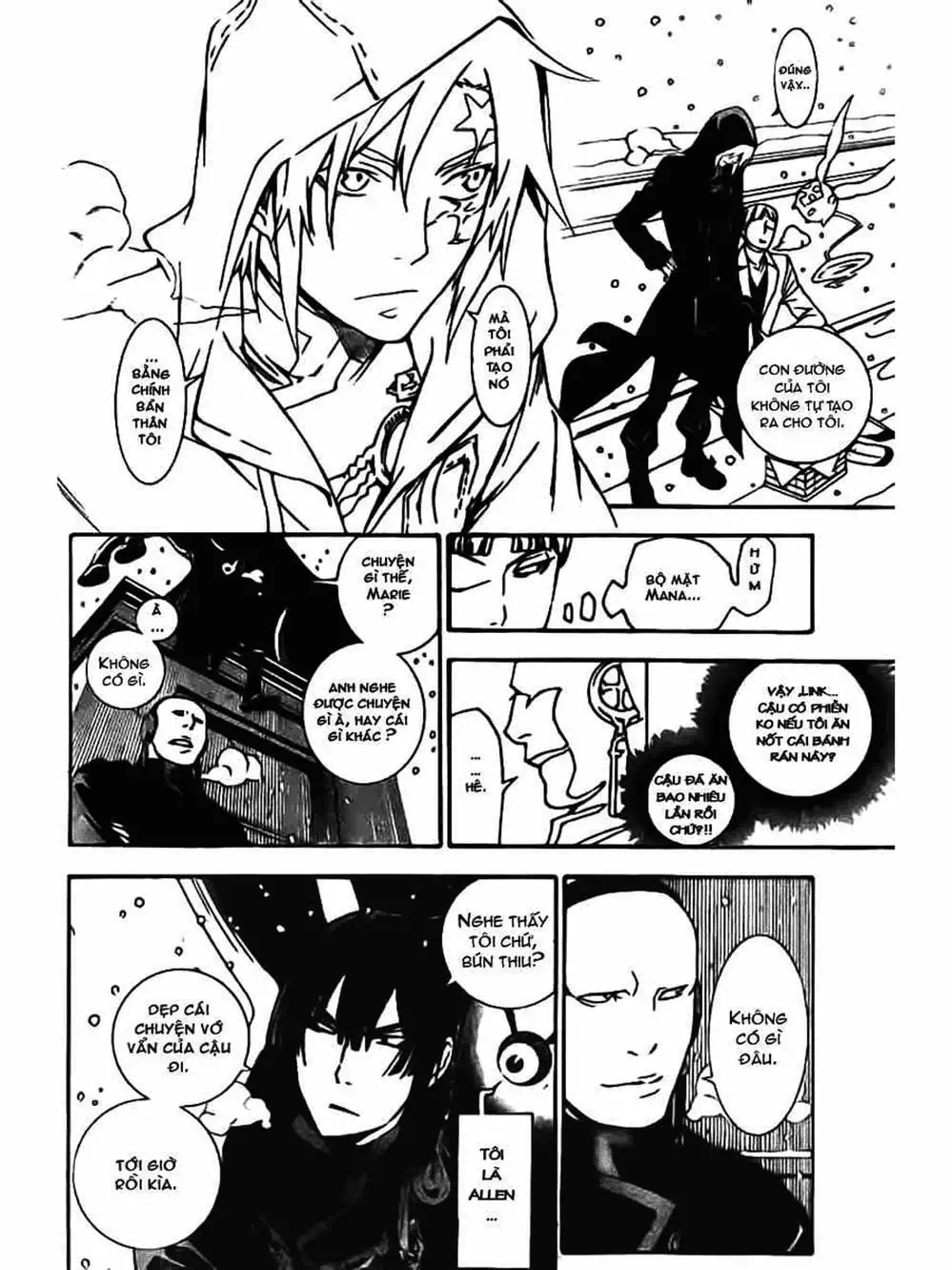 Truyện Tranh Quái Vật Sinh Ra Từ Linh Hồn Chết Chóc - D. Gray-Man trang 8