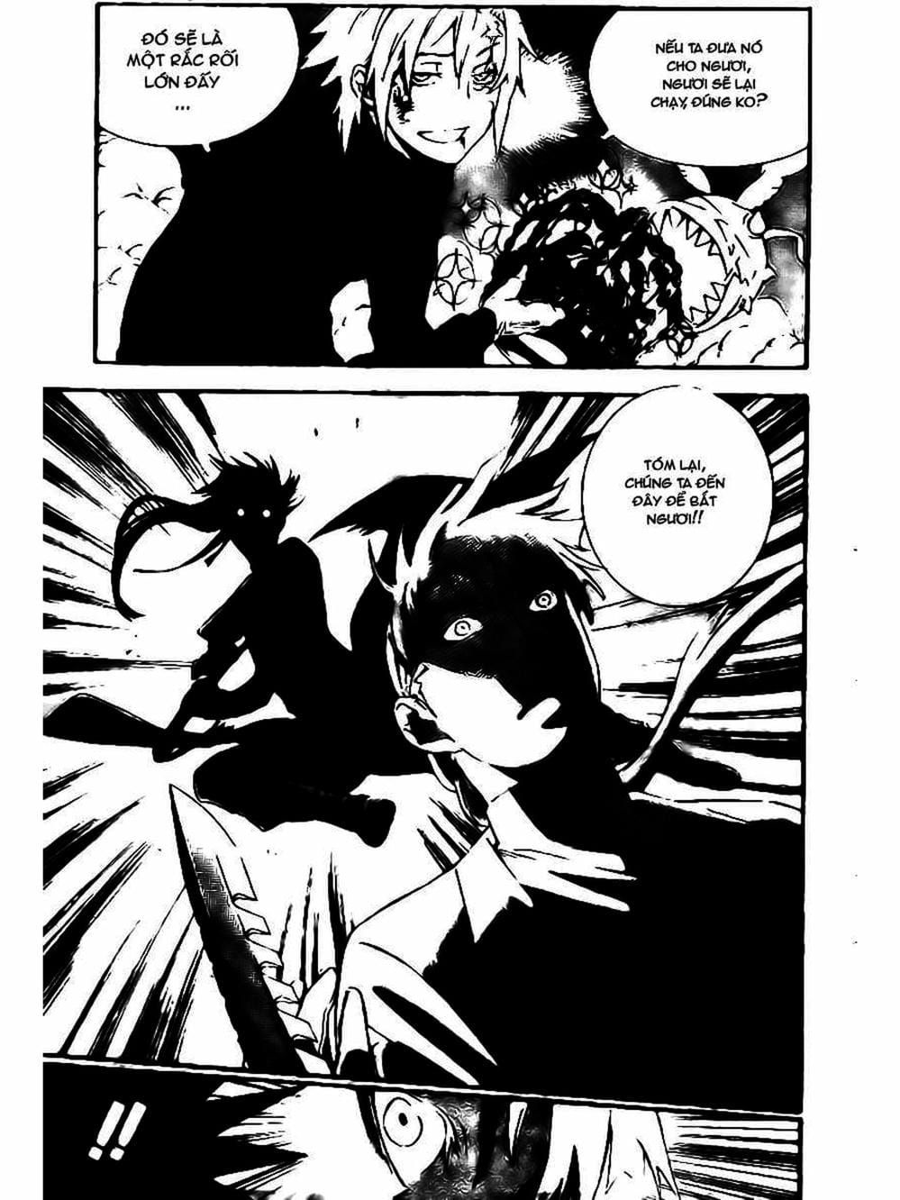 Truyện Tranh Quái Vật Sinh Ra Từ Linh Hồn Chết Chóc - D. Gray-Man trang 8