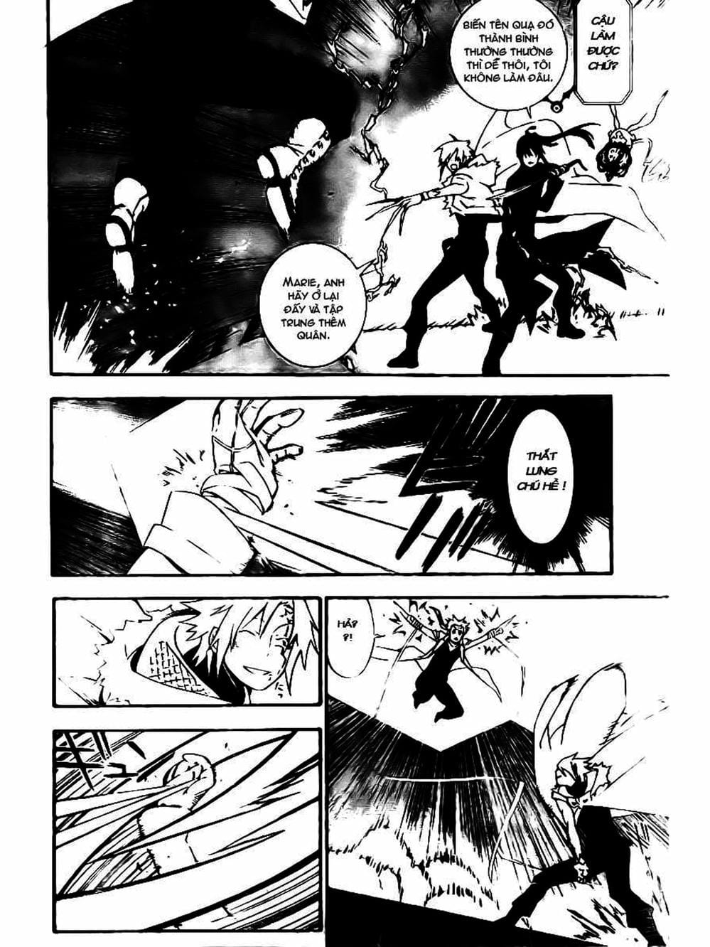 Truyện Tranh Quái Vật Sinh Ra Từ Linh Hồn Chết Chóc - D. Gray-Man trang 8