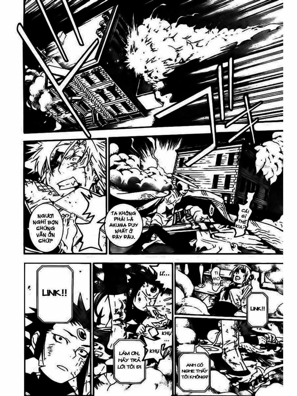 Truyện Tranh Quái Vật Sinh Ra Từ Linh Hồn Chết Chóc - D. Gray-Man trang 8