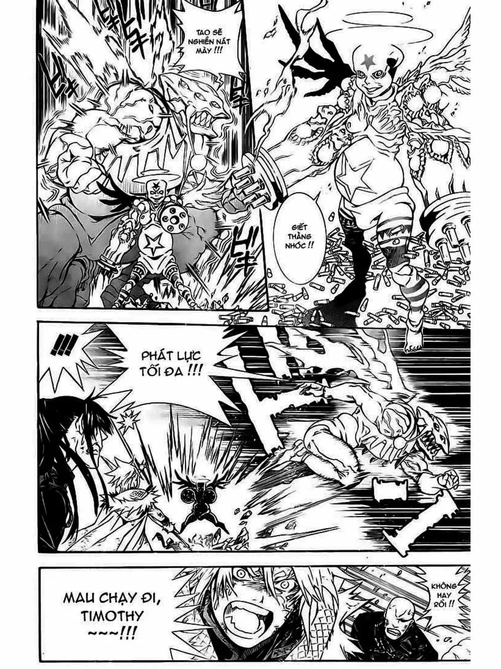 Truyện Tranh Quái Vật Sinh Ra Từ Linh Hồn Chết Chóc - D. Gray-Man trang 8