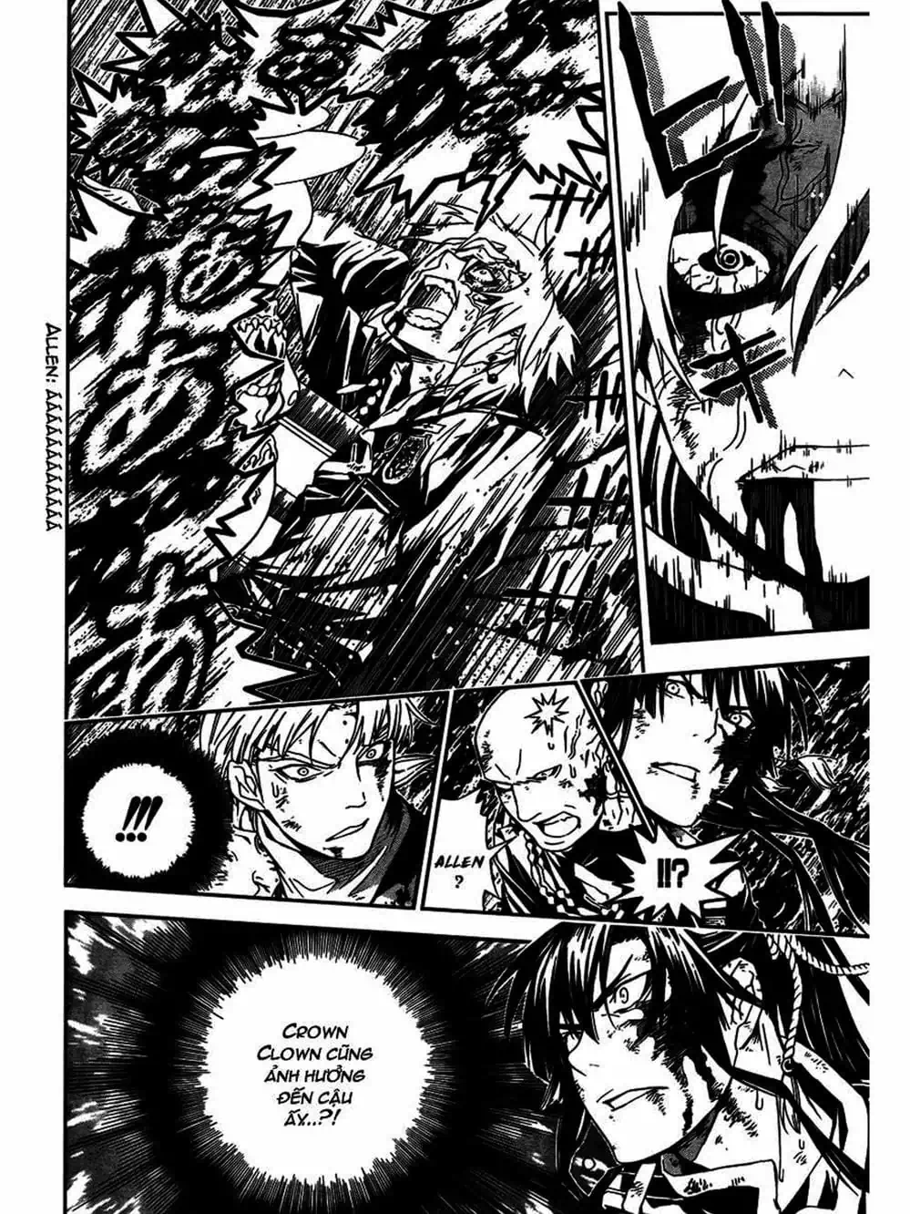 Truyện Tranh Quái Vật Sinh Ra Từ Linh Hồn Chết Chóc - D. Gray-Man trang 8