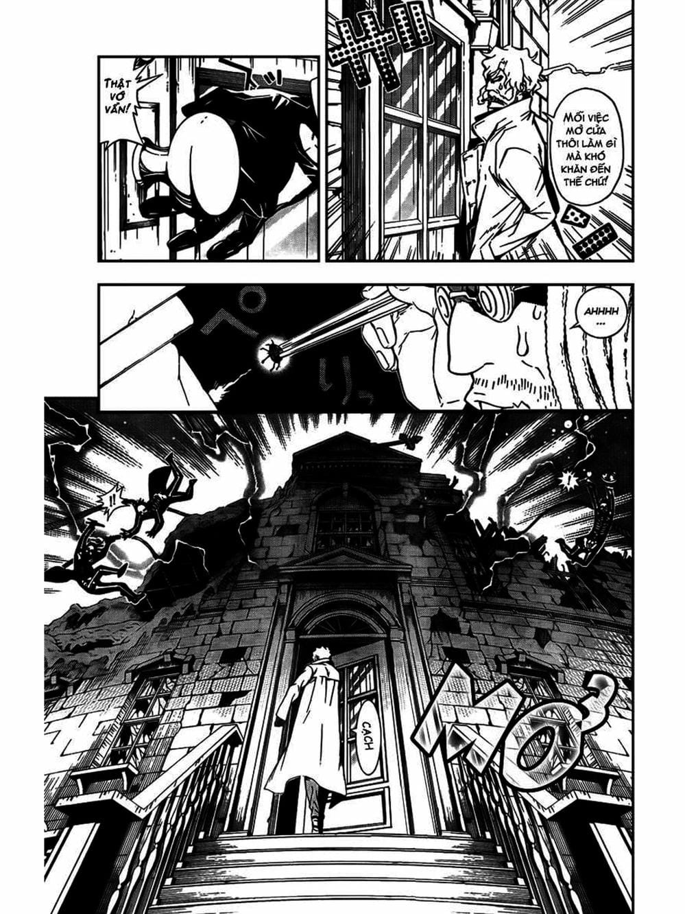 Truyện Tranh Quái Vật Sinh Ra Từ Linh Hồn Chết Chóc - D. Gray-Man trang 8