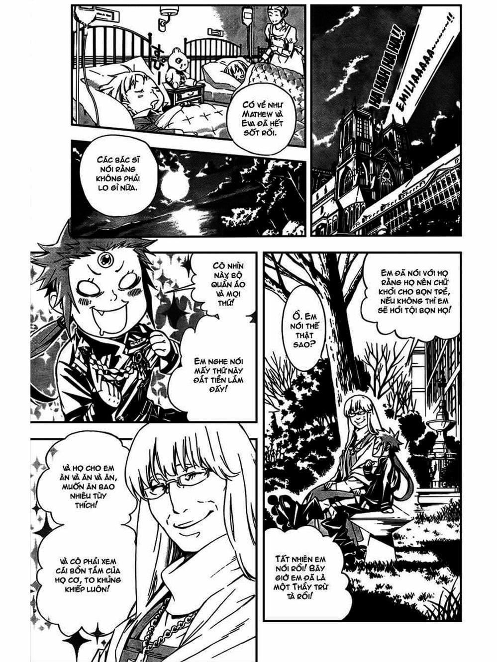 Truyện Tranh Quái Vật Sinh Ra Từ Linh Hồn Chết Chóc - D. Gray-Man trang 8