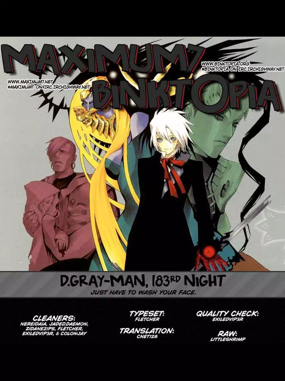 Truyện Tranh Quái Vật Sinh Ra Từ Linh Hồn Chết Chóc - D. Gray-Man trang 8