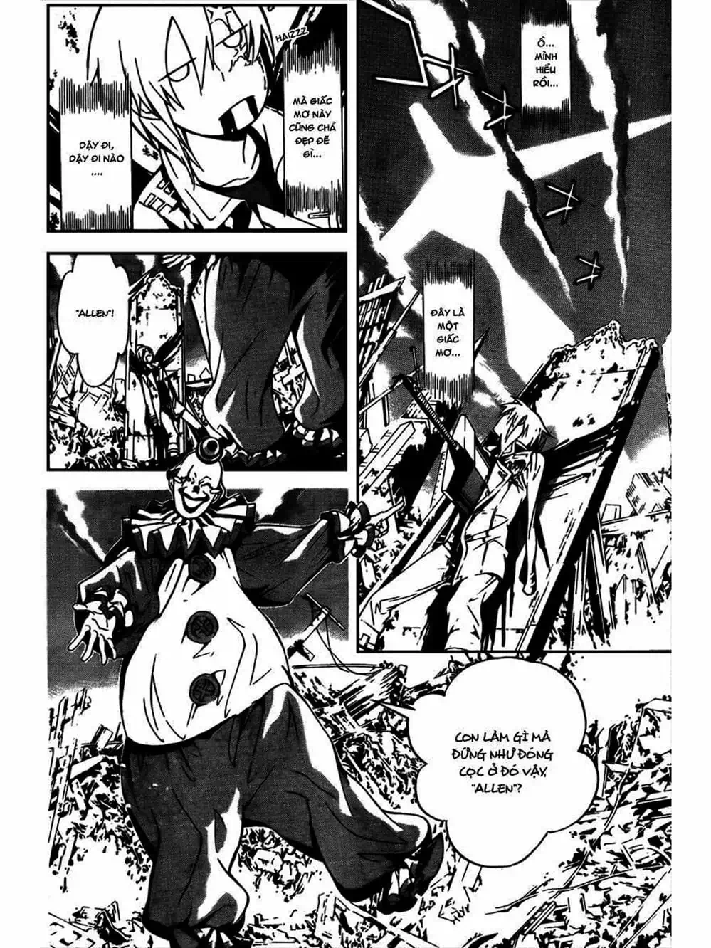 Truyện Tranh Quái Vật Sinh Ra Từ Linh Hồn Chết Chóc - D. Gray-Man trang 8