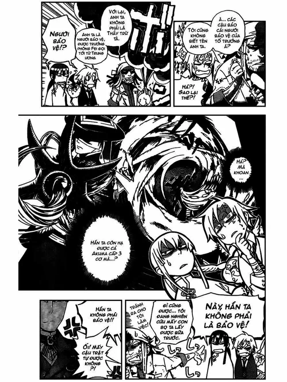 Truyện Tranh Quái Vật Sinh Ra Từ Linh Hồn Chết Chóc - D. Gray-Man trang 8