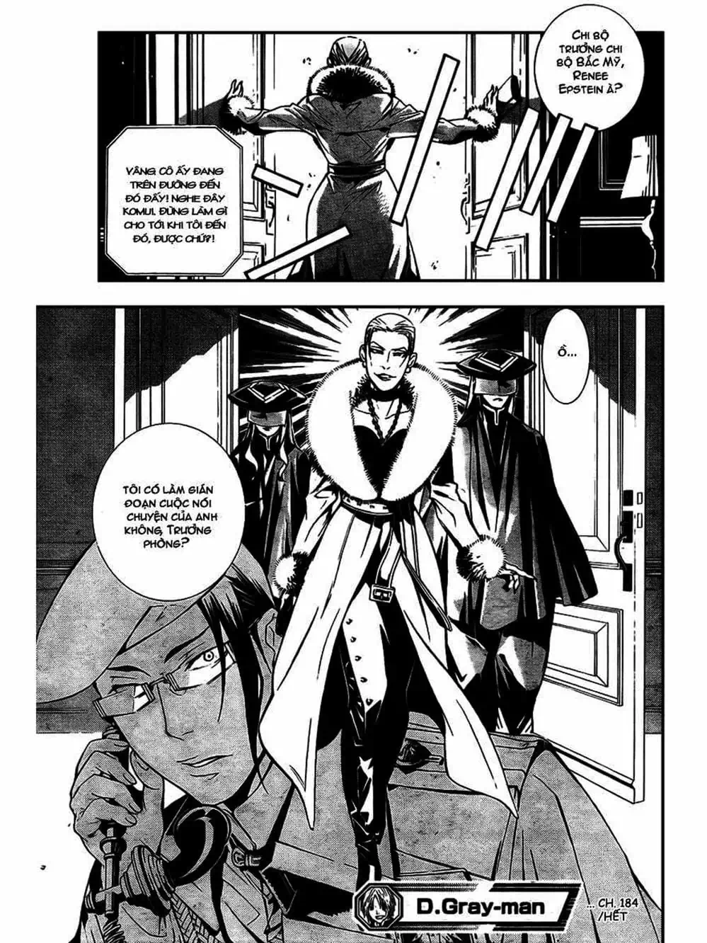 Truyện Tranh Quái Vật Sinh Ra Từ Linh Hồn Chết Chóc - D. Gray-Man trang 8