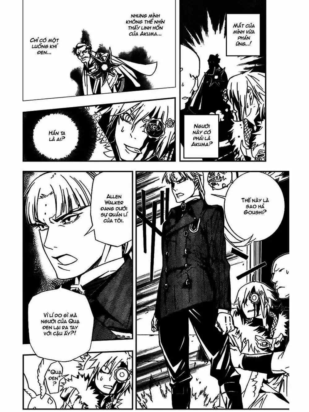 Truyện Tranh Quái Vật Sinh Ra Từ Linh Hồn Chết Chóc - D. Gray-Man trang 8