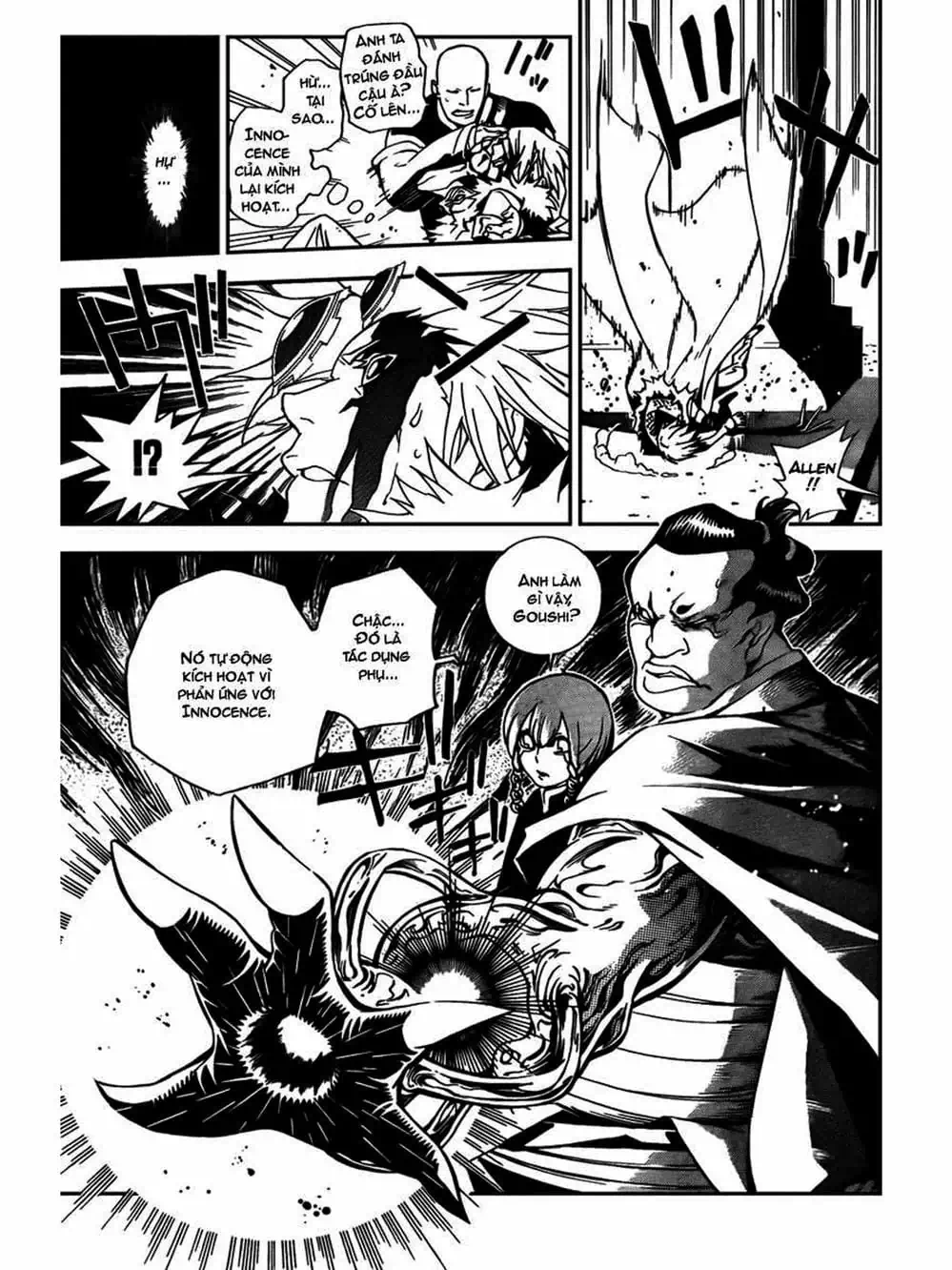 Truyện Tranh Quái Vật Sinh Ra Từ Linh Hồn Chết Chóc - D. Gray-Man trang 8