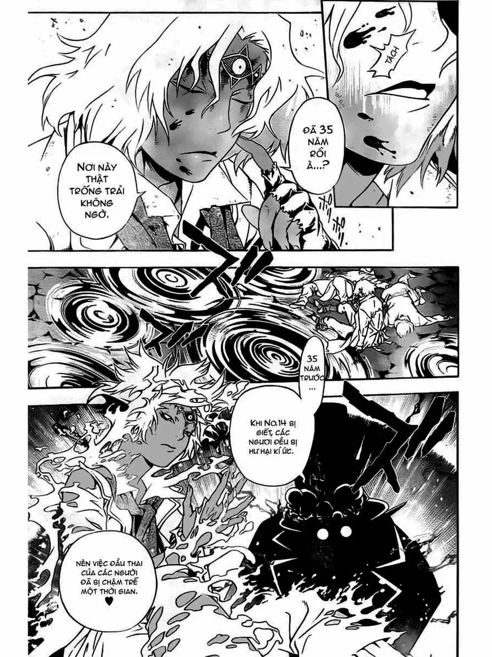 Truyện Tranh Quái Vật Sinh Ra Từ Linh Hồn Chết Chóc - D. Gray-Man trang 8