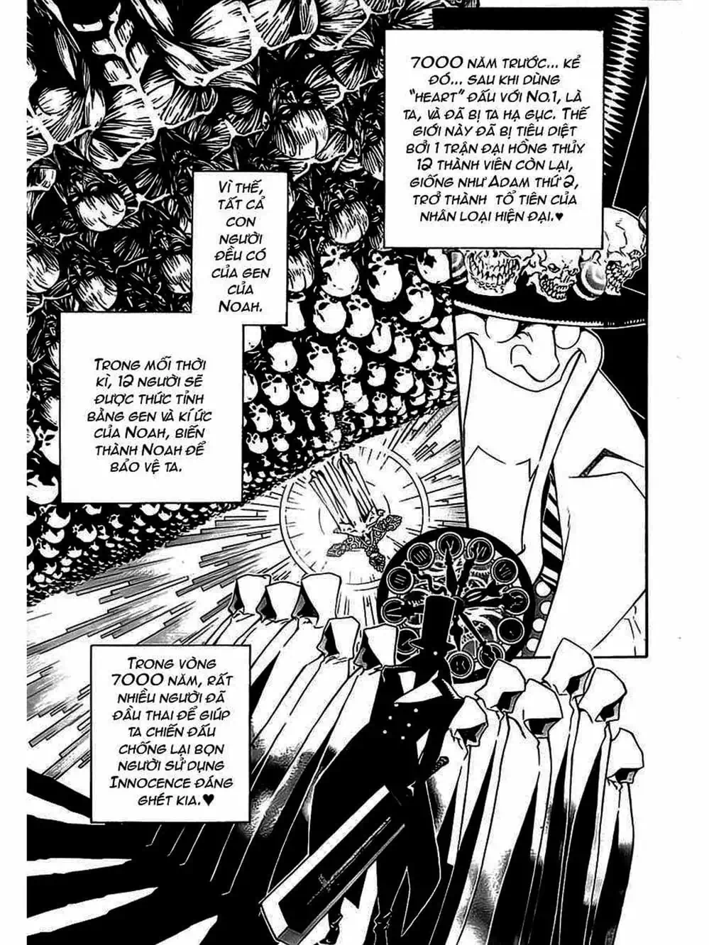 Truyện Tranh Quái Vật Sinh Ra Từ Linh Hồn Chết Chóc - D. Gray-Man trang 8