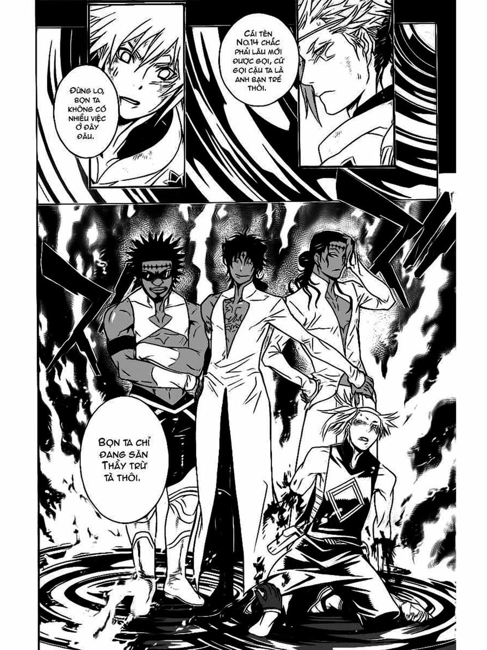 Truyện Tranh Quái Vật Sinh Ra Từ Linh Hồn Chết Chóc - D. Gray-Man trang 8