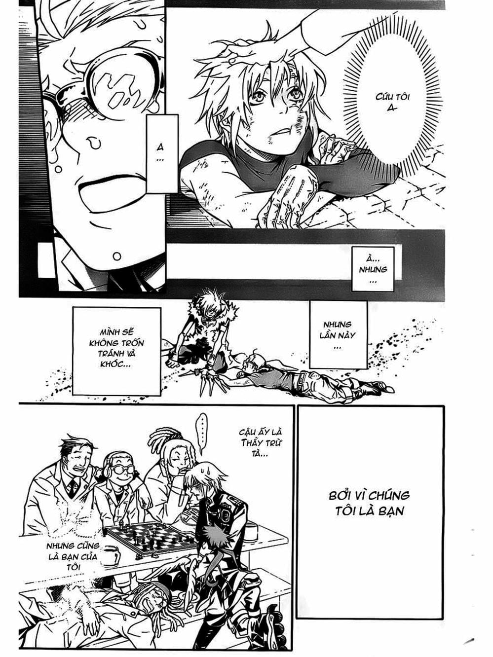 Truyện Tranh Quái Vật Sinh Ra Từ Linh Hồn Chết Chóc - D. Gray-Man trang 8