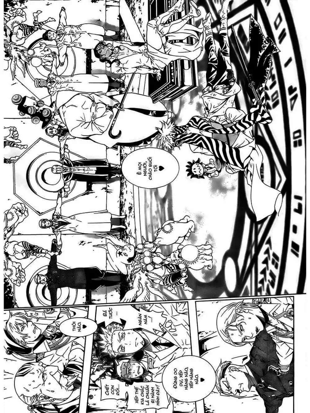 Truyện Tranh Quái Vật Sinh Ra Từ Linh Hồn Chết Chóc - D. Gray-Man trang 8