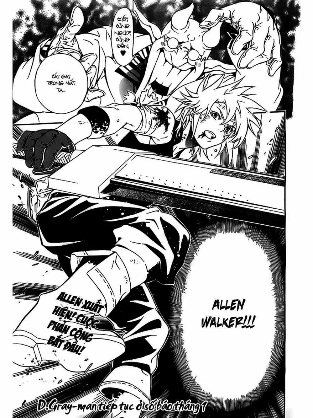 Truyện Tranh Quái Vật Sinh Ra Từ Linh Hồn Chết Chóc - D. Gray-Man trang 8