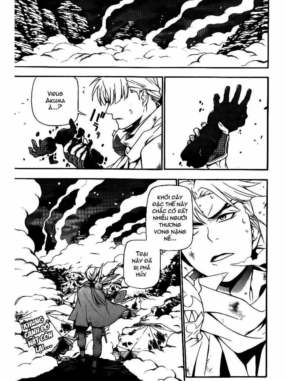 Truyện Tranh Quái Vật Sinh Ra Từ Linh Hồn Chết Chóc - D. Gray-Man trang 8