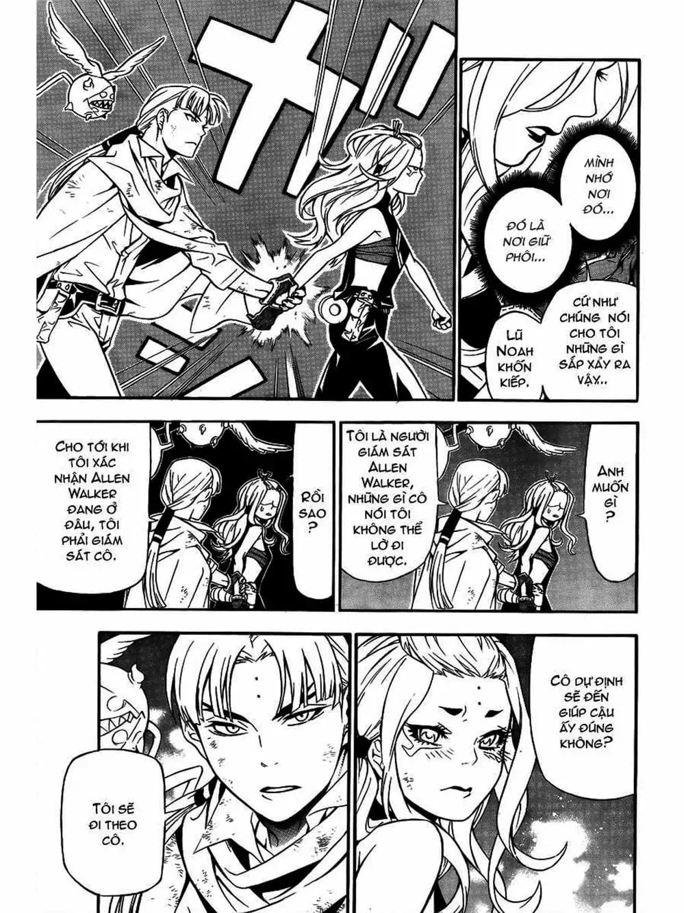 Truyện Tranh Quái Vật Sinh Ra Từ Linh Hồn Chết Chóc - D. Gray-Man trang 8