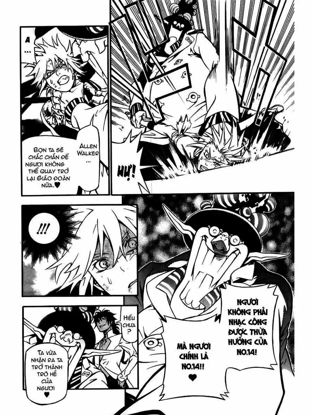 Truyện Tranh Quái Vật Sinh Ra Từ Linh Hồn Chết Chóc - D. Gray-Man trang 8