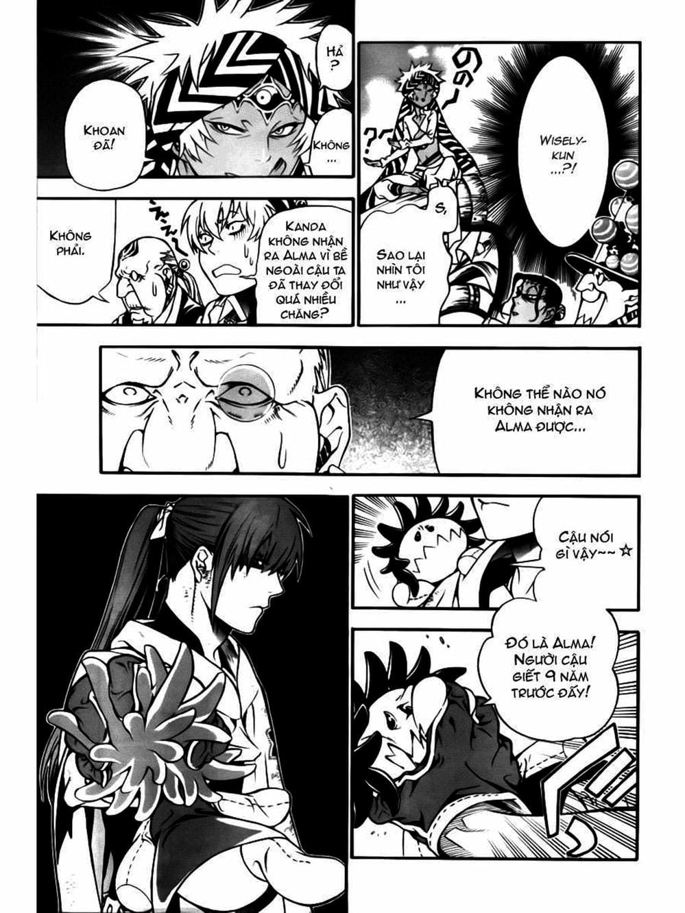 Truyện Tranh Quái Vật Sinh Ra Từ Linh Hồn Chết Chóc - D. Gray-Man trang 8