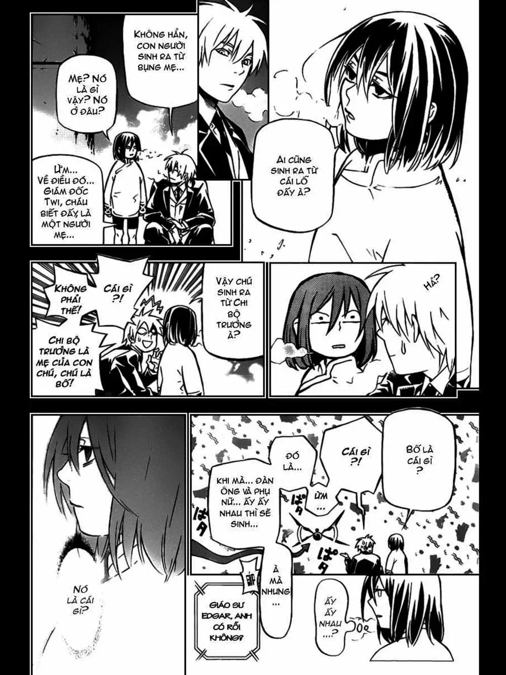 Truyện Tranh Quái Vật Sinh Ra Từ Linh Hồn Chết Chóc - D. Gray-Man trang 8