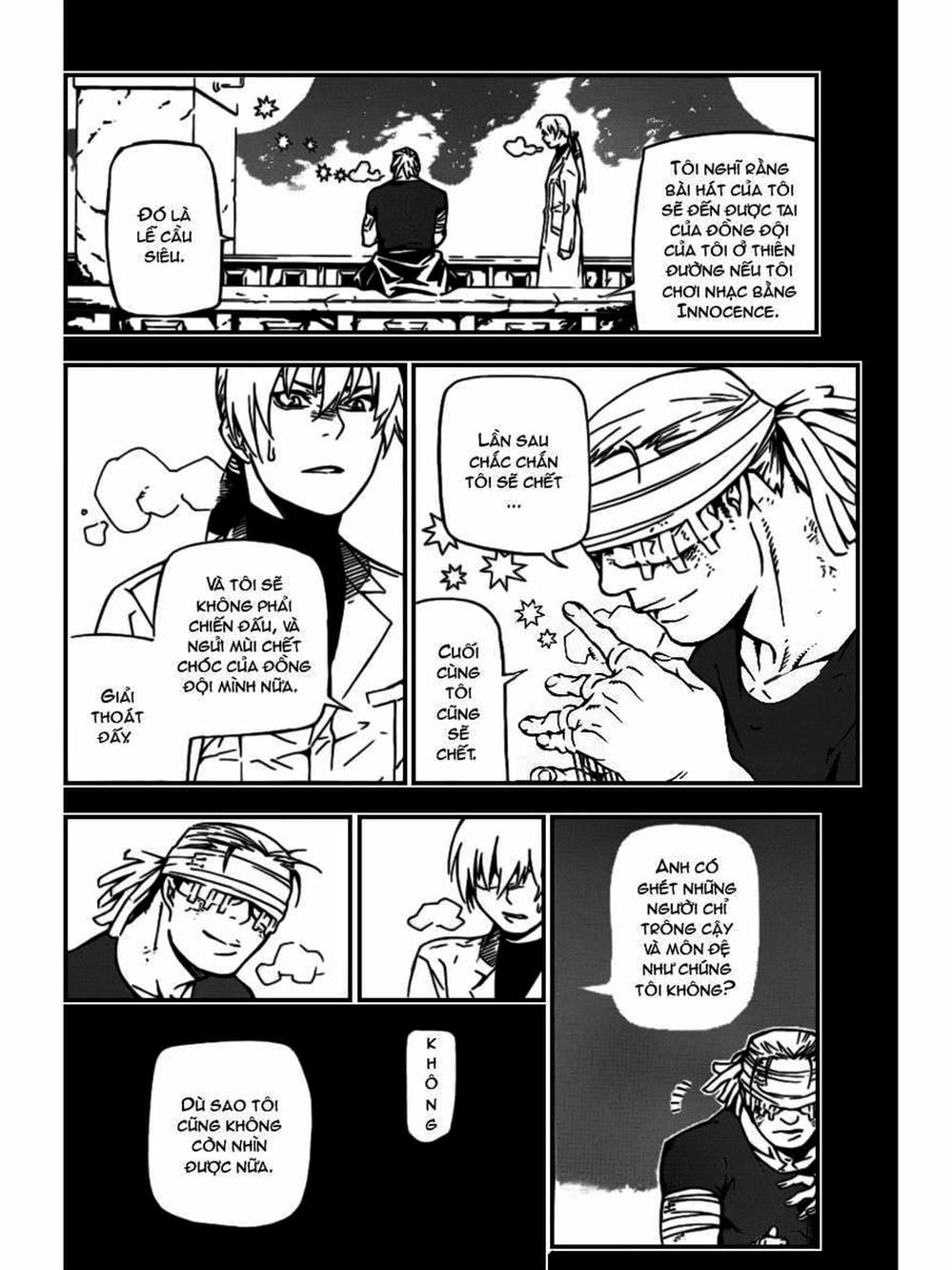 Truyện Tranh Quái Vật Sinh Ra Từ Linh Hồn Chết Chóc - D. Gray-Man trang 8