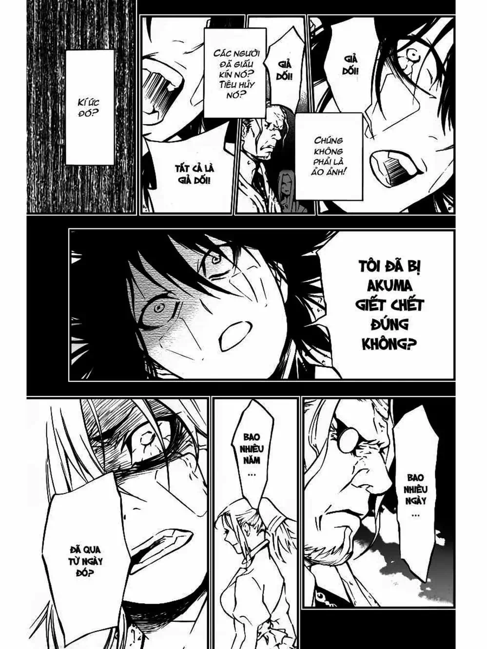 Truyện Tranh Quái Vật Sinh Ra Từ Linh Hồn Chết Chóc - D. Gray-Man trang 8