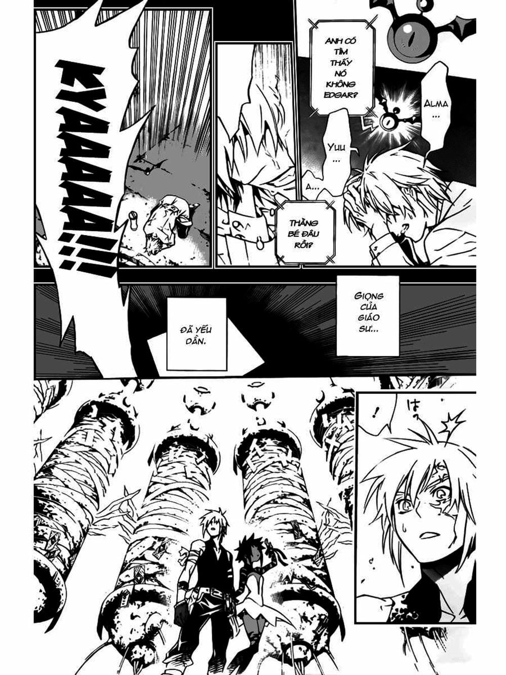 Truyện Tranh Quái Vật Sinh Ra Từ Linh Hồn Chết Chóc - D. Gray-Man trang 8
