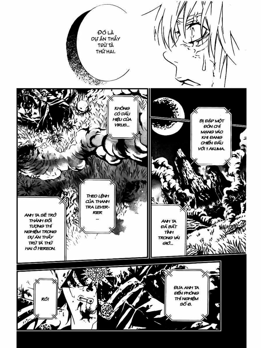 Truyện Tranh Quái Vật Sinh Ra Từ Linh Hồn Chết Chóc - D. Gray-Man trang 8