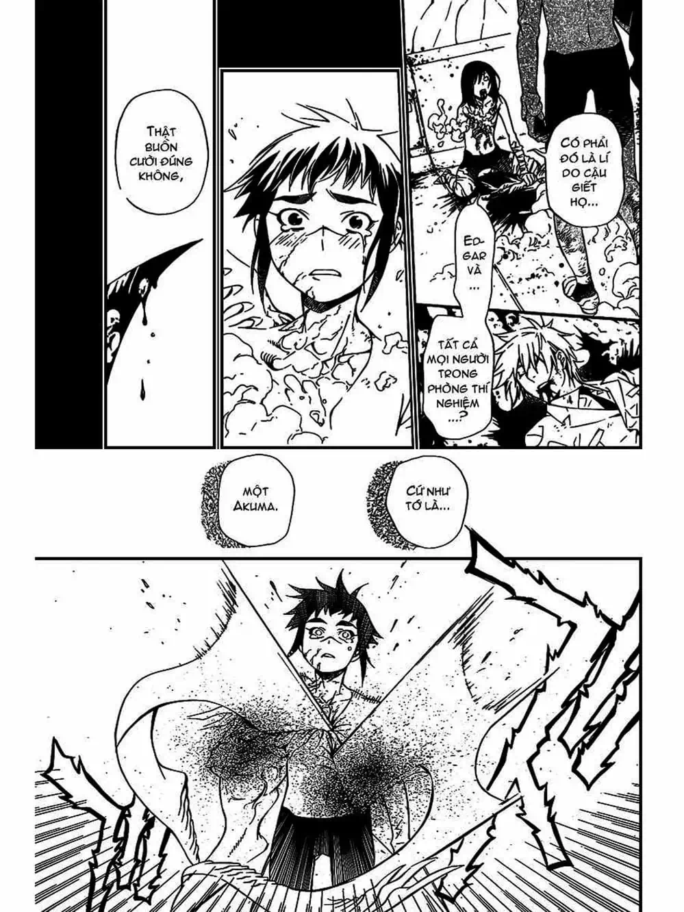 Truyện Tranh Quái Vật Sinh Ra Từ Linh Hồn Chết Chóc - D. Gray-Man trang 8