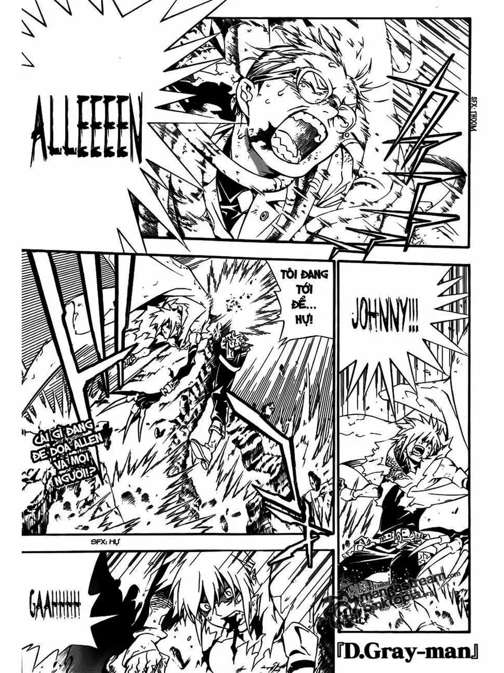 Truyện Tranh Quái Vật Sinh Ra Từ Linh Hồn Chết Chóc - D. Gray-Man trang 8