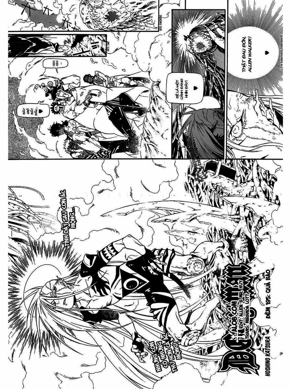 Truyện Tranh Quái Vật Sinh Ra Từ Linh Hồn Chết Chóc - D. Gray-Man trang 8