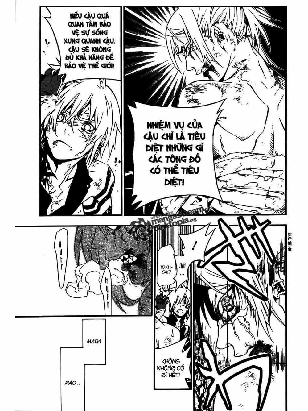 Truyện Tranh Quái Vật Sinh Ra Từ Linh Hồn Chết Chóc - D. Gray-Man trang 8