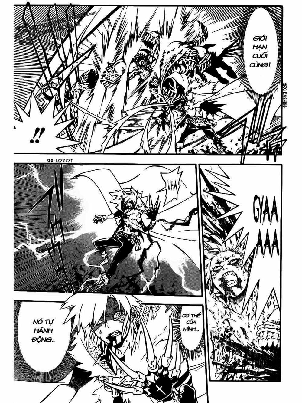 Truyện Tranh Quái Vật Sinh Ra Từ Linh Hồn Chết Chóc - D. Gray-Man trang 8