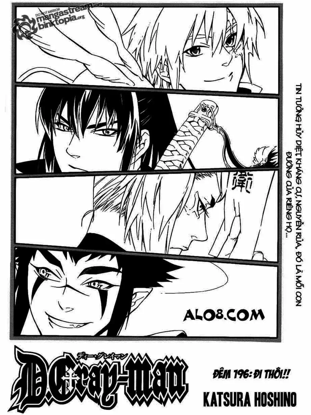 Truyện Tranh Quái Vật Sinh Ra Từ Linh Hồn Chết Chóc - D. Gray-Man trang 8