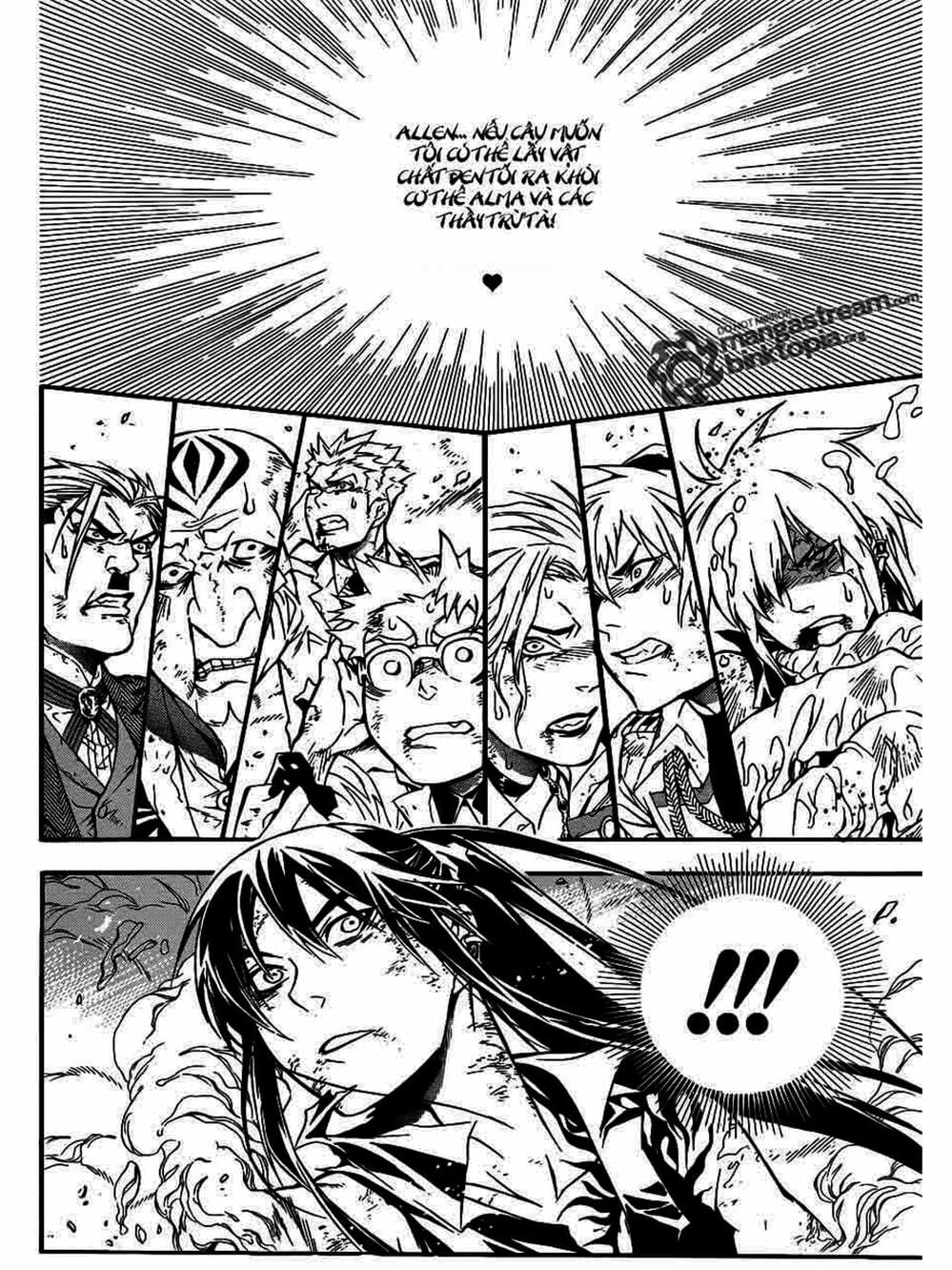 Truyện Tranh Quái Vật Sinh Ra Từ Linh Hồn Chết Chóc - D. Gray-Man trang 8