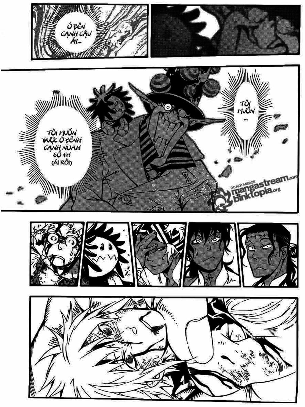 Truyện Tranh Quái Vật Sinh Ra Từ Linh Hồn Chết Chóc - D. Gray-Man trang 8