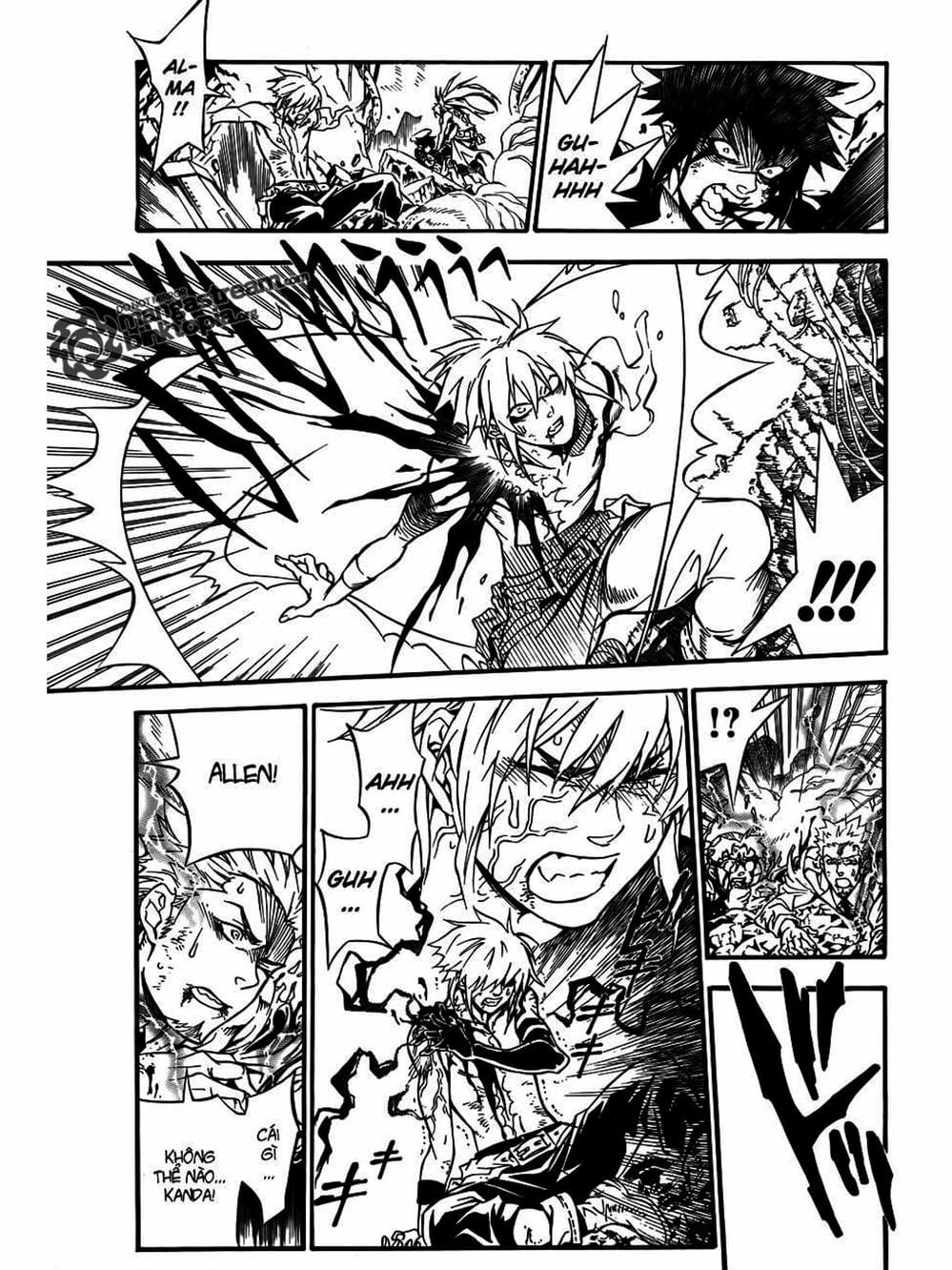 Truyện Tranh Quái Vật Sinh Ra Từ Linh Hồn Chết Chóc - D. Gray-Man trang 8