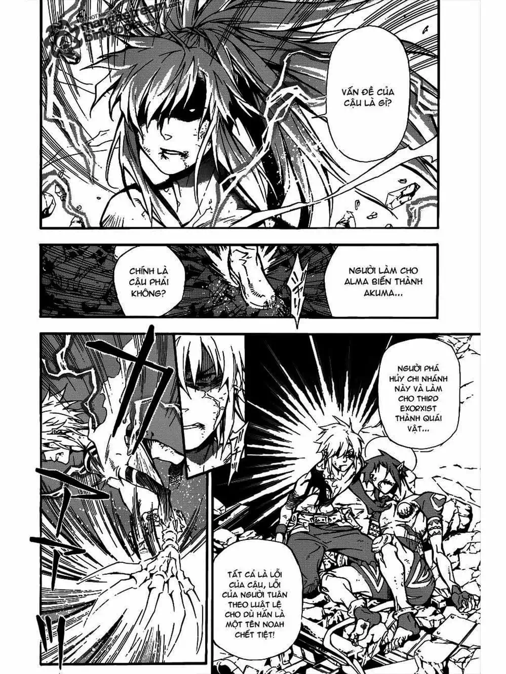 Truyện Tranh Quái Vật Sinh Ra Từ Linh Hồn Chết Chóc - D. Gray-Man trang 8