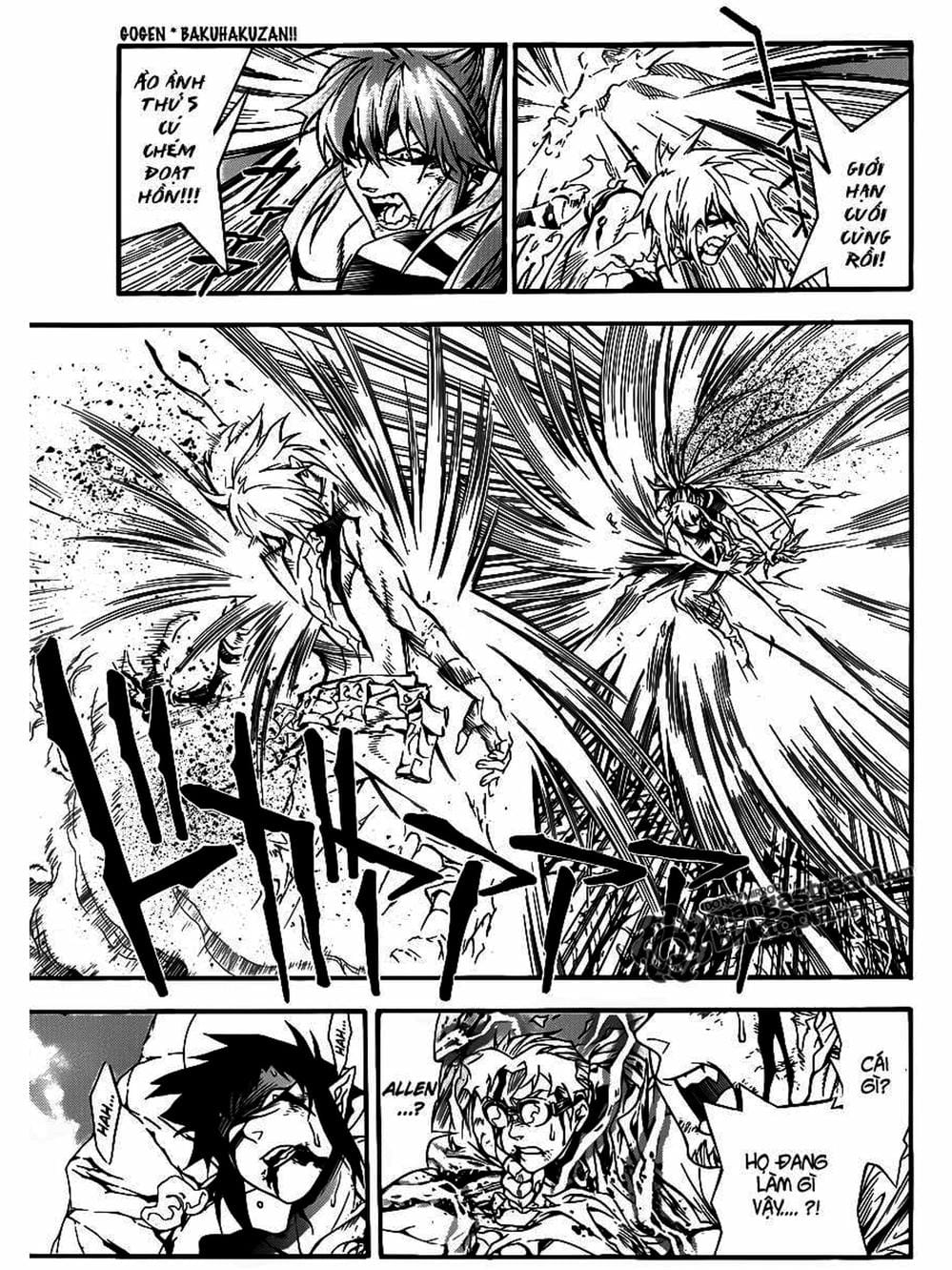 Truyện Tranh Quái Vật Sinh Ra Từ Linh Hồn Chết Chóc - D. Gray-Man trang 8