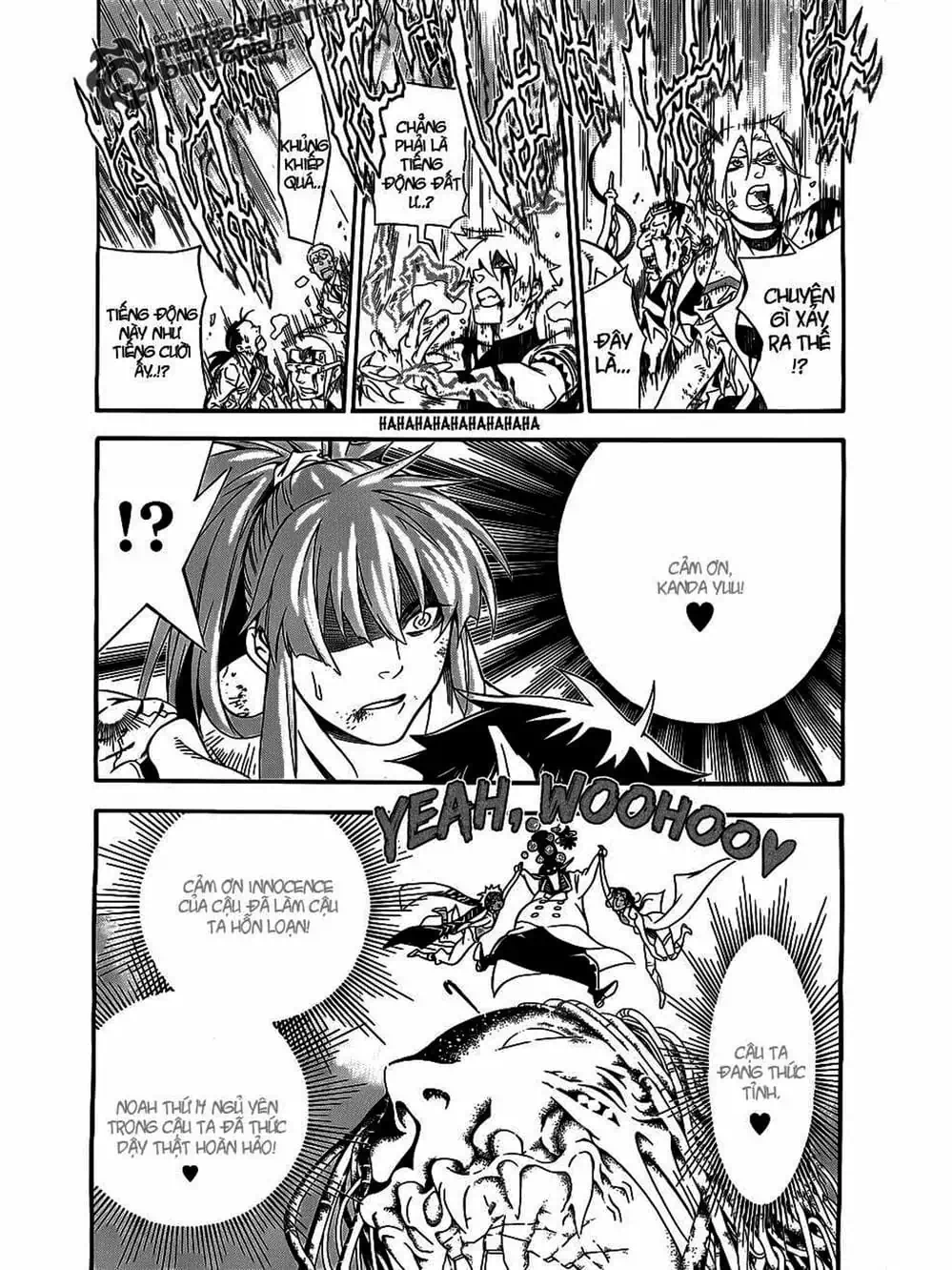 Truyện Tranh Quái Vật Sinh Ra Từ Linh Hồn Chết Chóc - D. Gray-Man trang 8